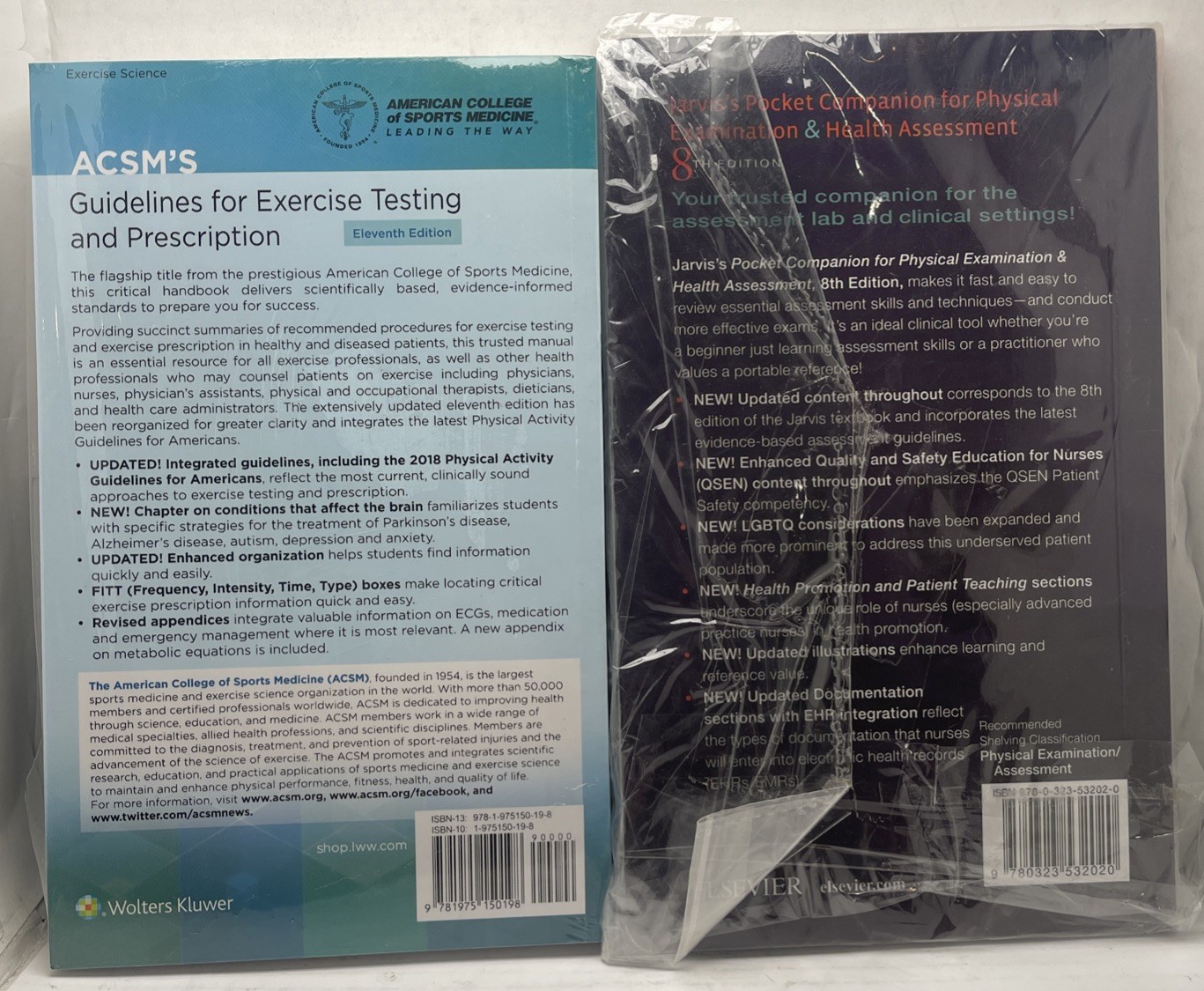 ACSM’s Guidelines for Exercise Testing and Prescription 11th Edition +Jarvis 8