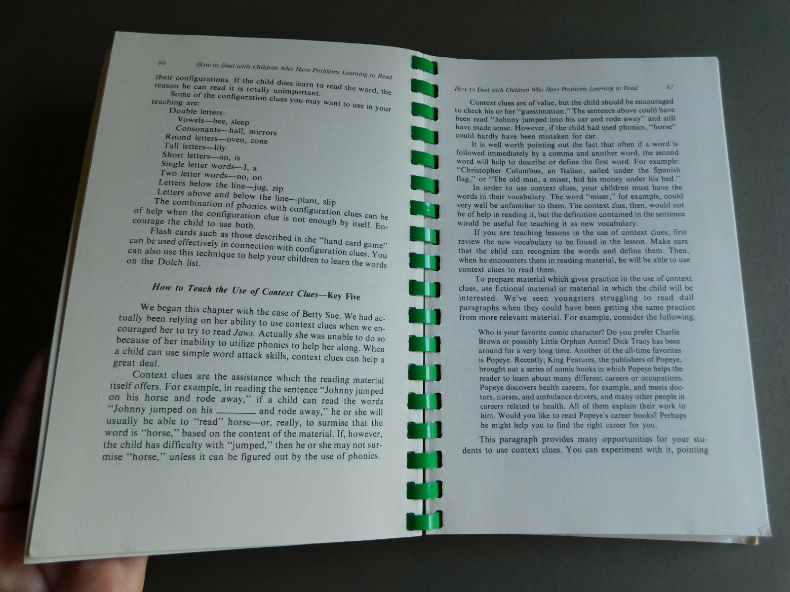 Teacher’s Handbook of Special Learning Problems – Muriel S Karlin – 1977 PB