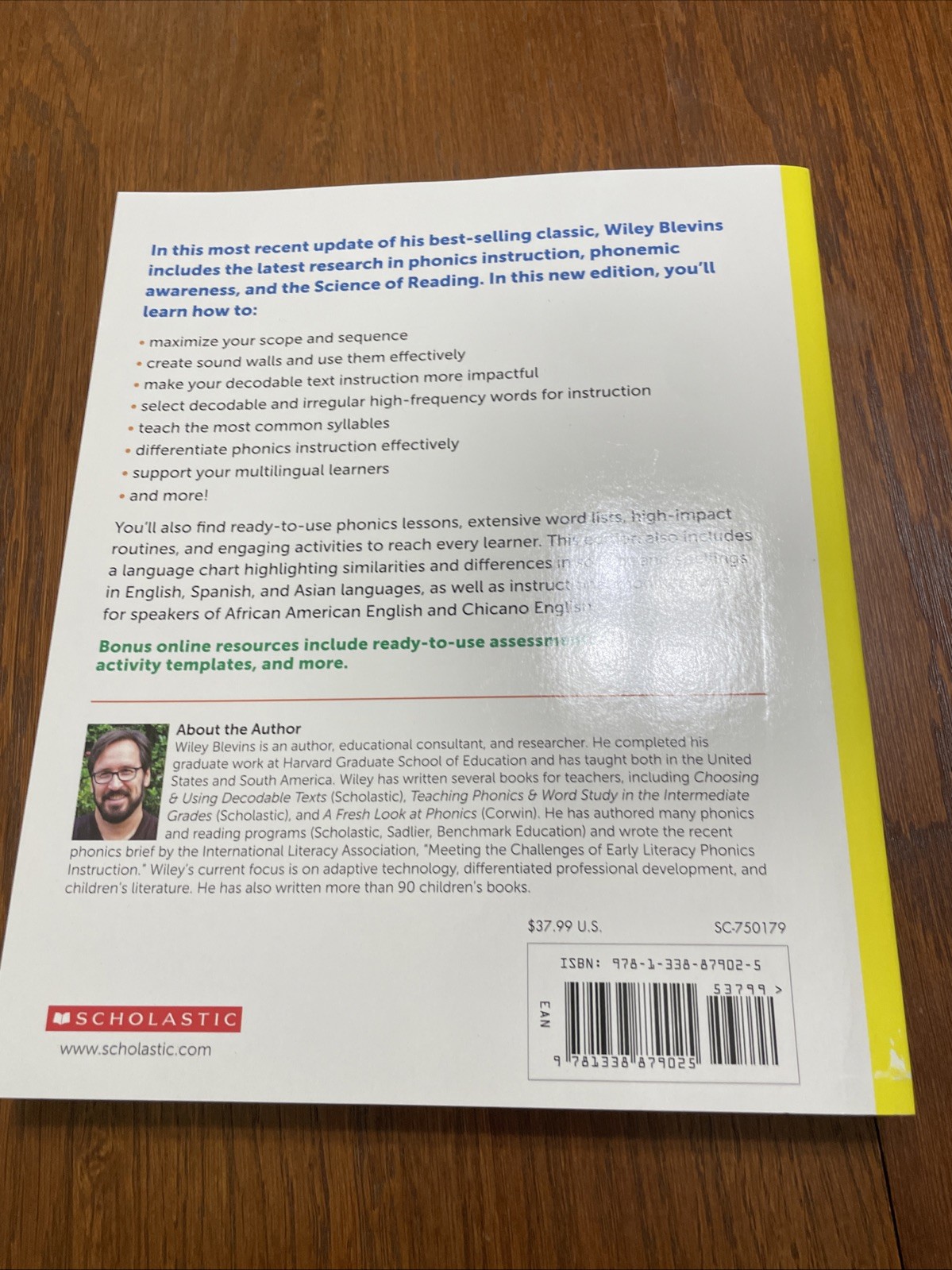 Phonics from a to Z, 4th Edition : A Practical Guide by Wiley Blevins (2023,…