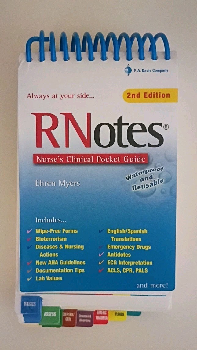 RNotes: Nurse’s Clinical Pocket Guide, F.A. Davis