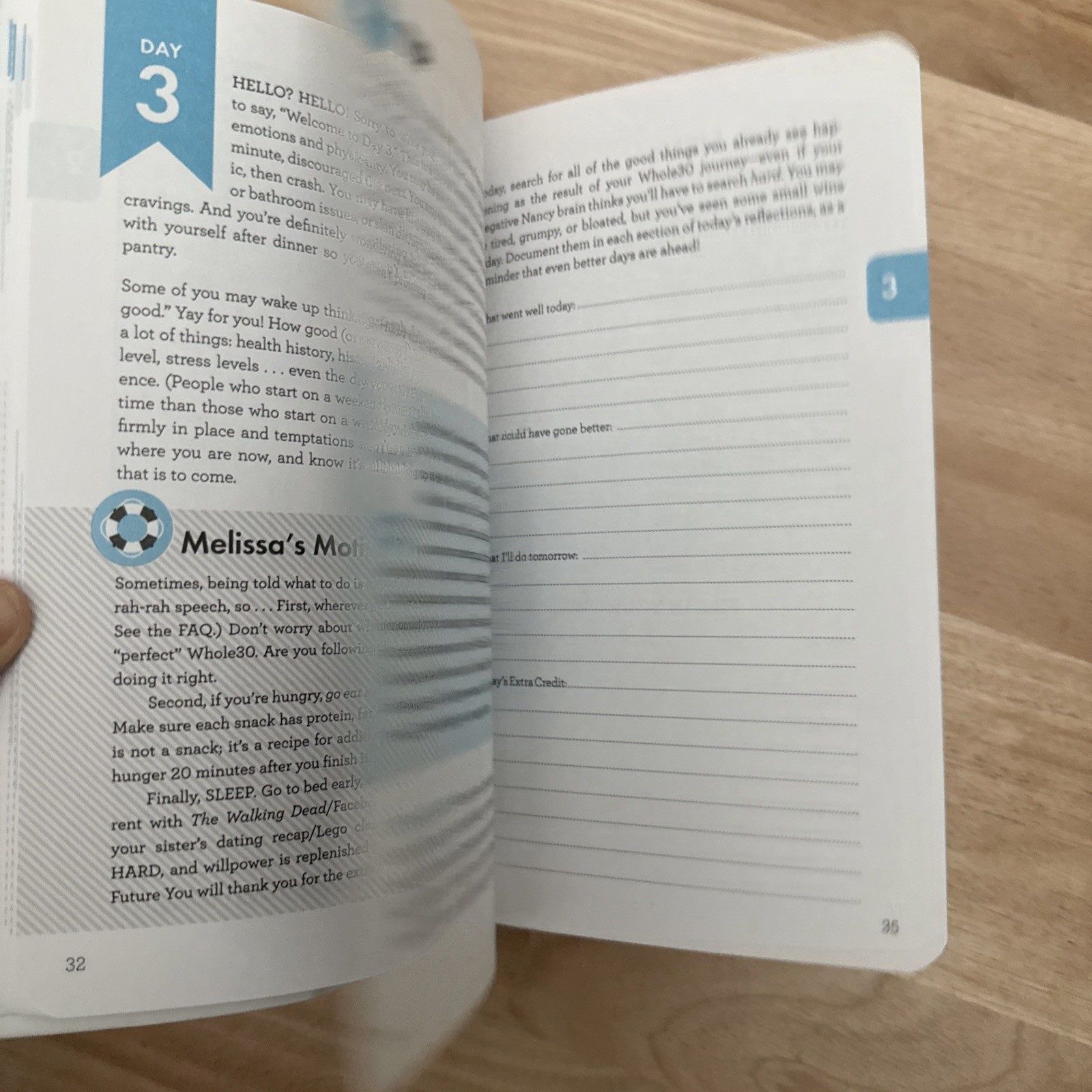 The Whole30 Day by Day : Your Daily Guide to Whole30 Success by Melissa Hartwig
