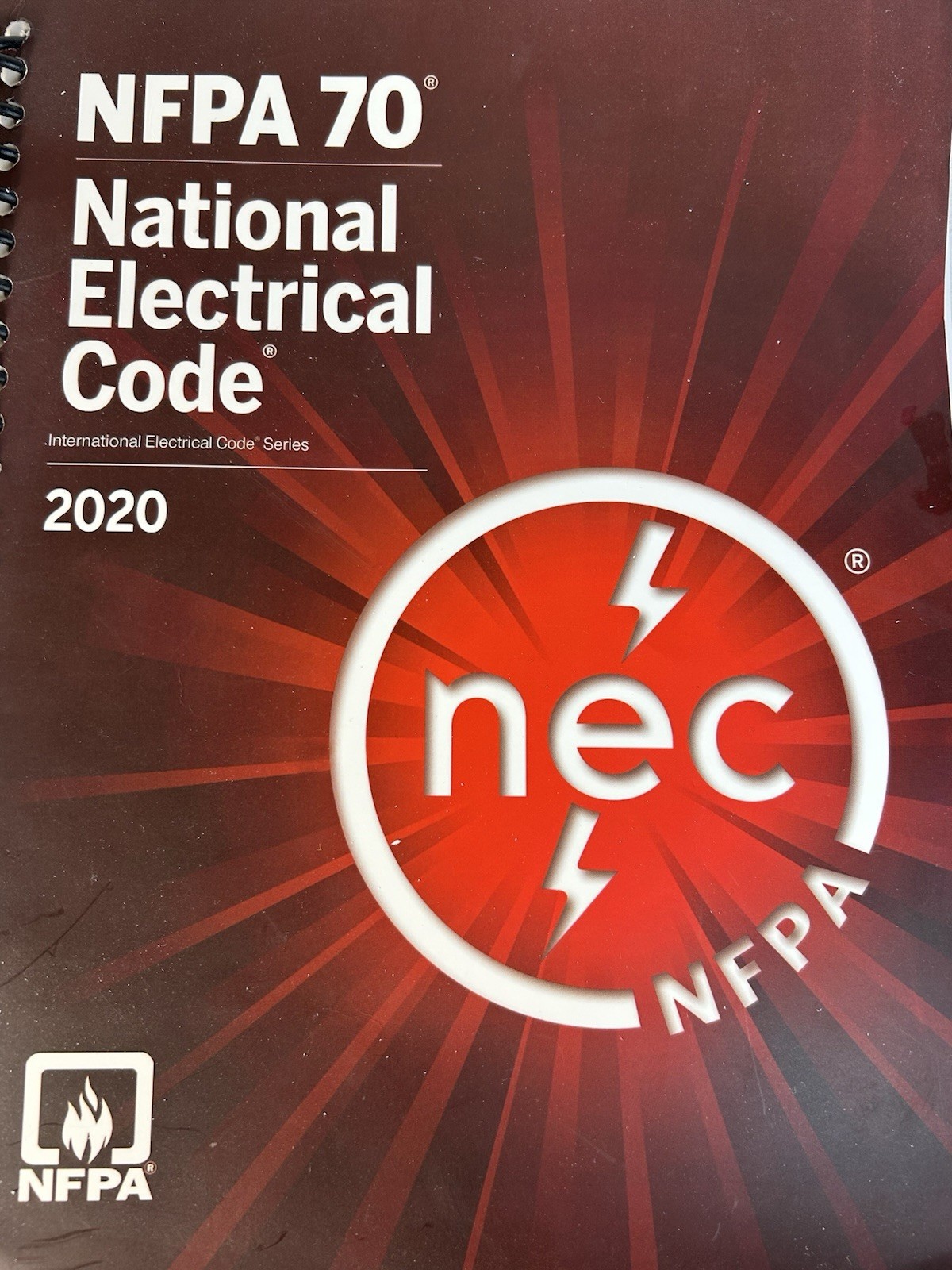 NFPA 70 National Electrical Code 2020 NEC 2020 Spiral USA Edition Free Ship