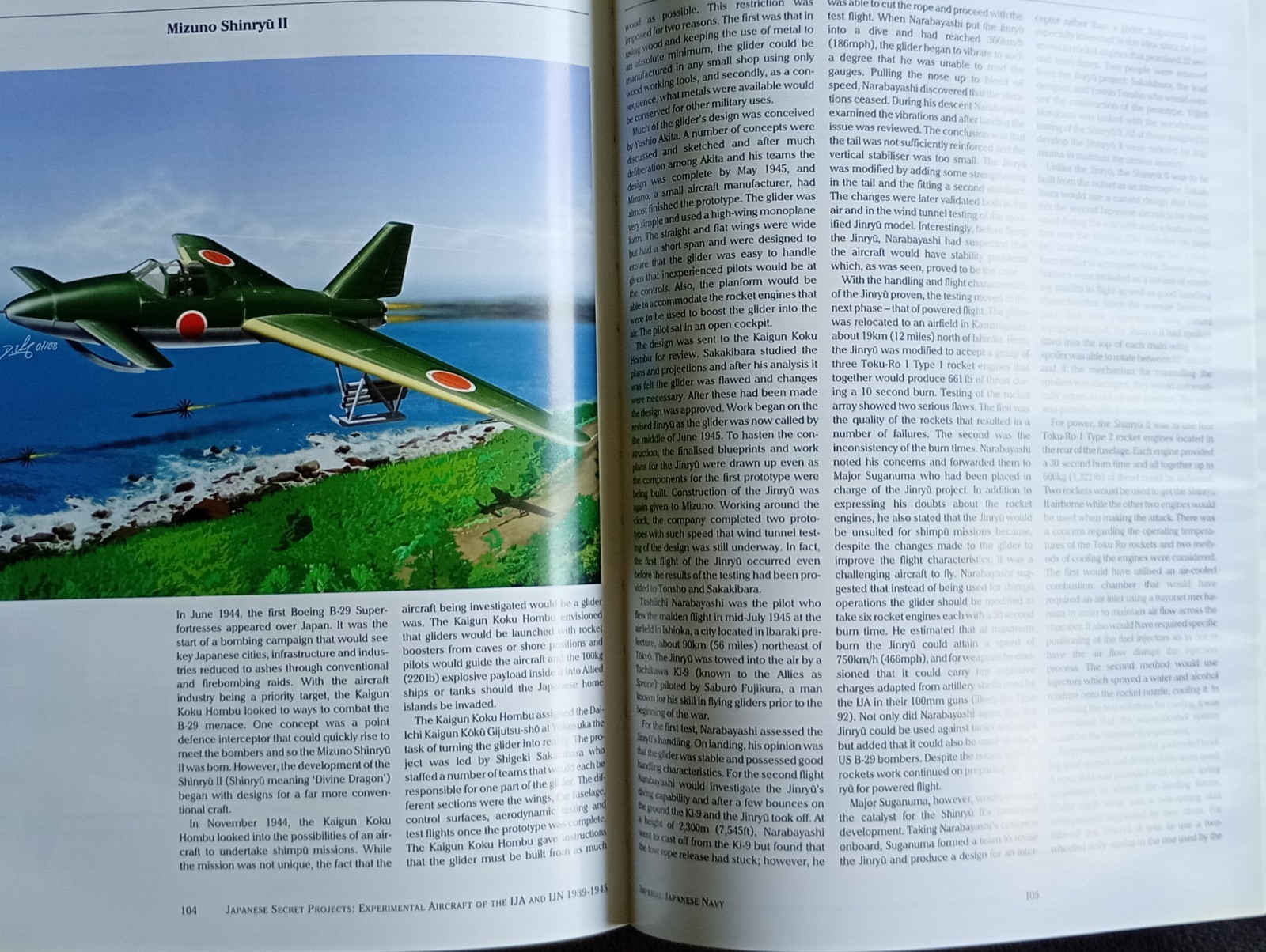 Japanese Secret Projects Experimental Aircraft Of The IJA and IJN 1939-45 Book