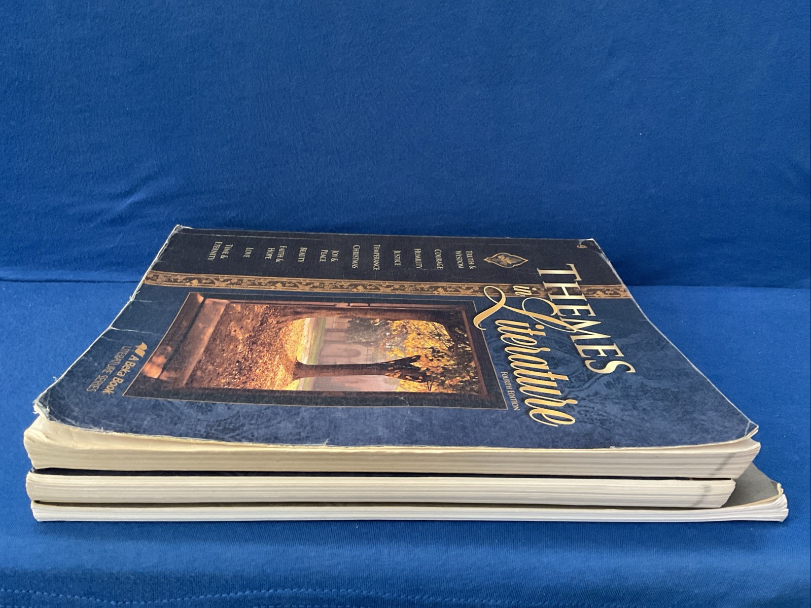 Lot of 3 – Themes in Literature by A Beka Book Spiral & PB