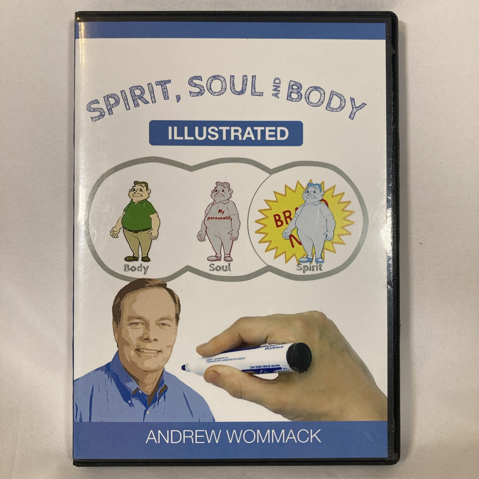 Spirit, Soul and Body Illustrated Andrew Wommack DVD Christian Life 2016