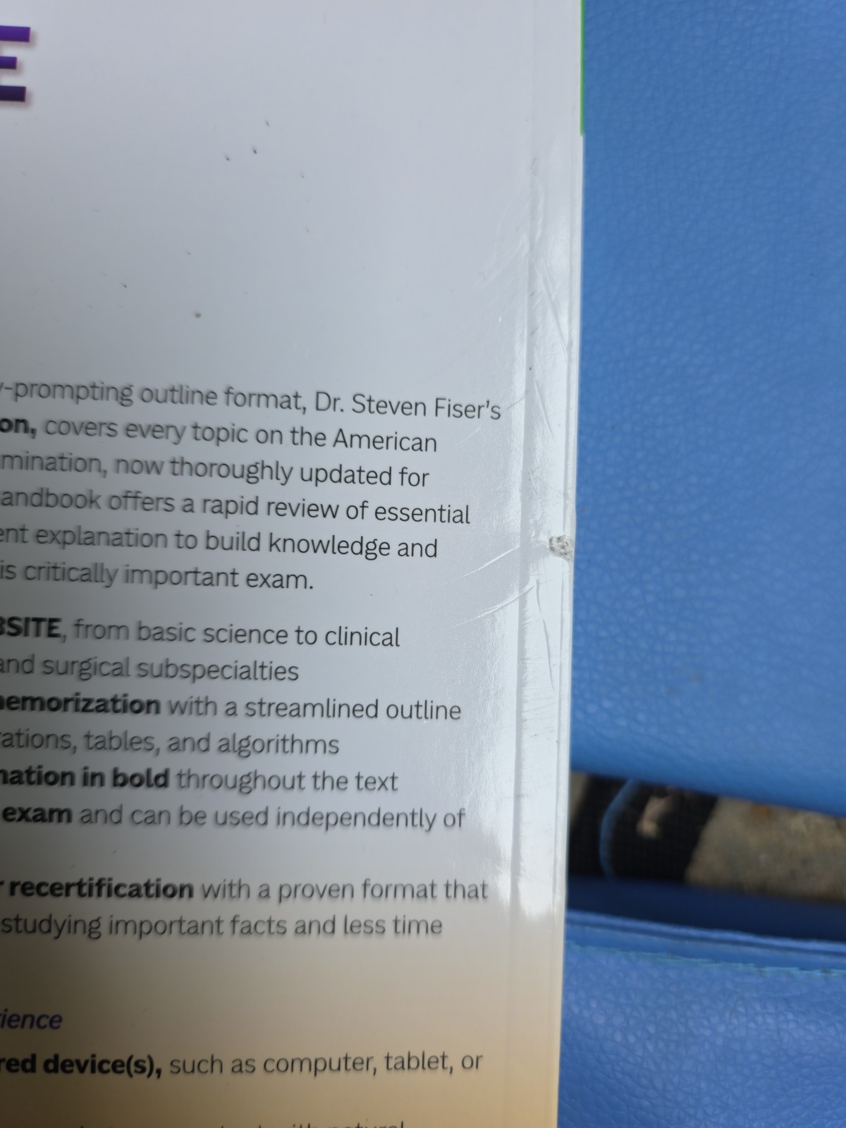 ABSITE Review by Steven M. Fiser (2022, Trade Paperback)