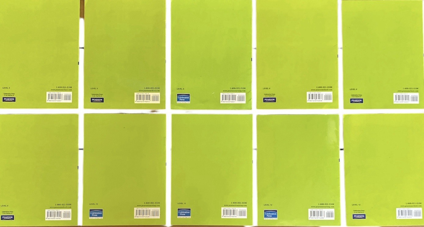 DRA2 Early Readers Levels 4-12 Guided Reading C-G 10 Book Set