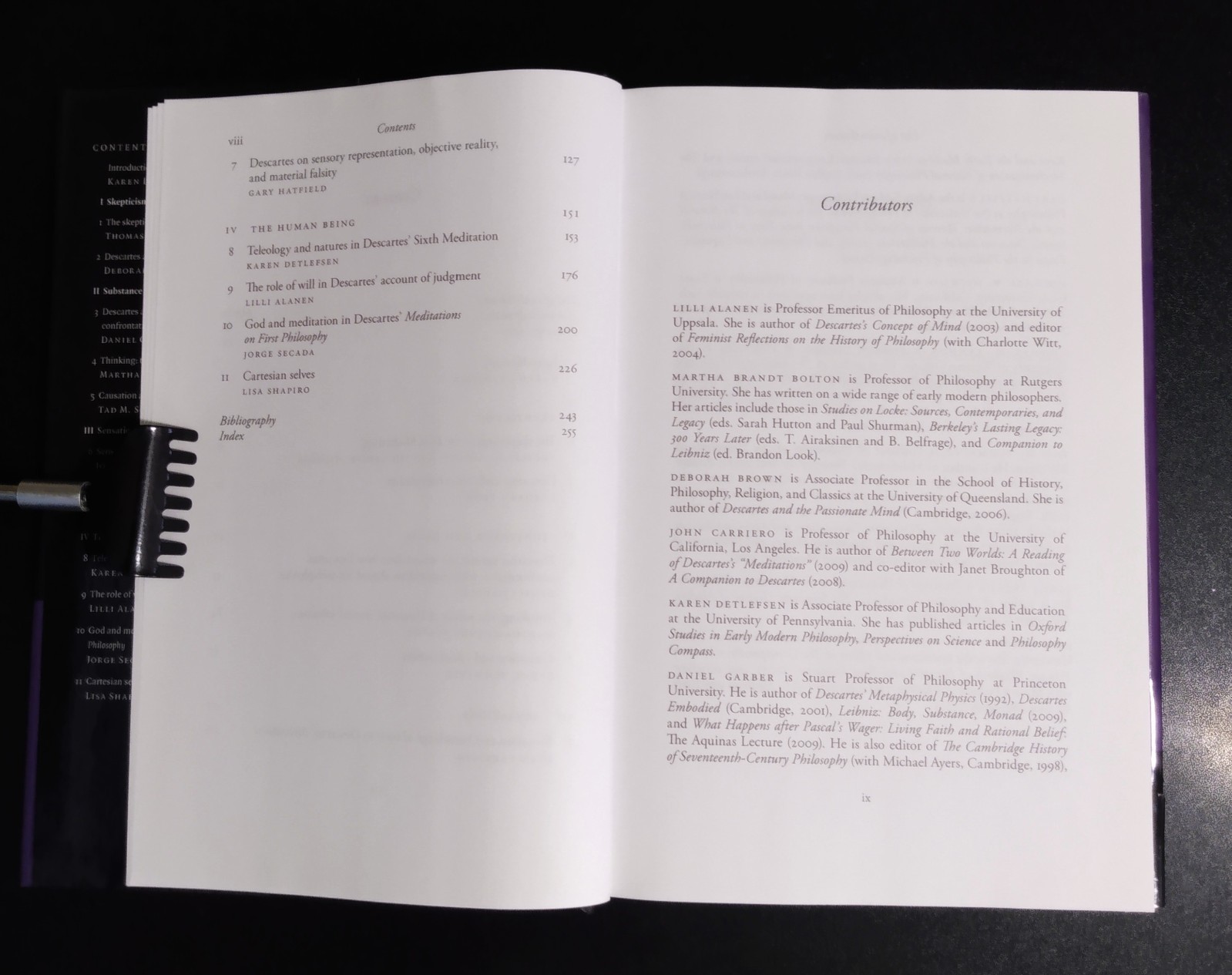 DESCARTES’ MEDITATIONS A Critical Guide – Karen Detlefsen (hc/dj) 2013