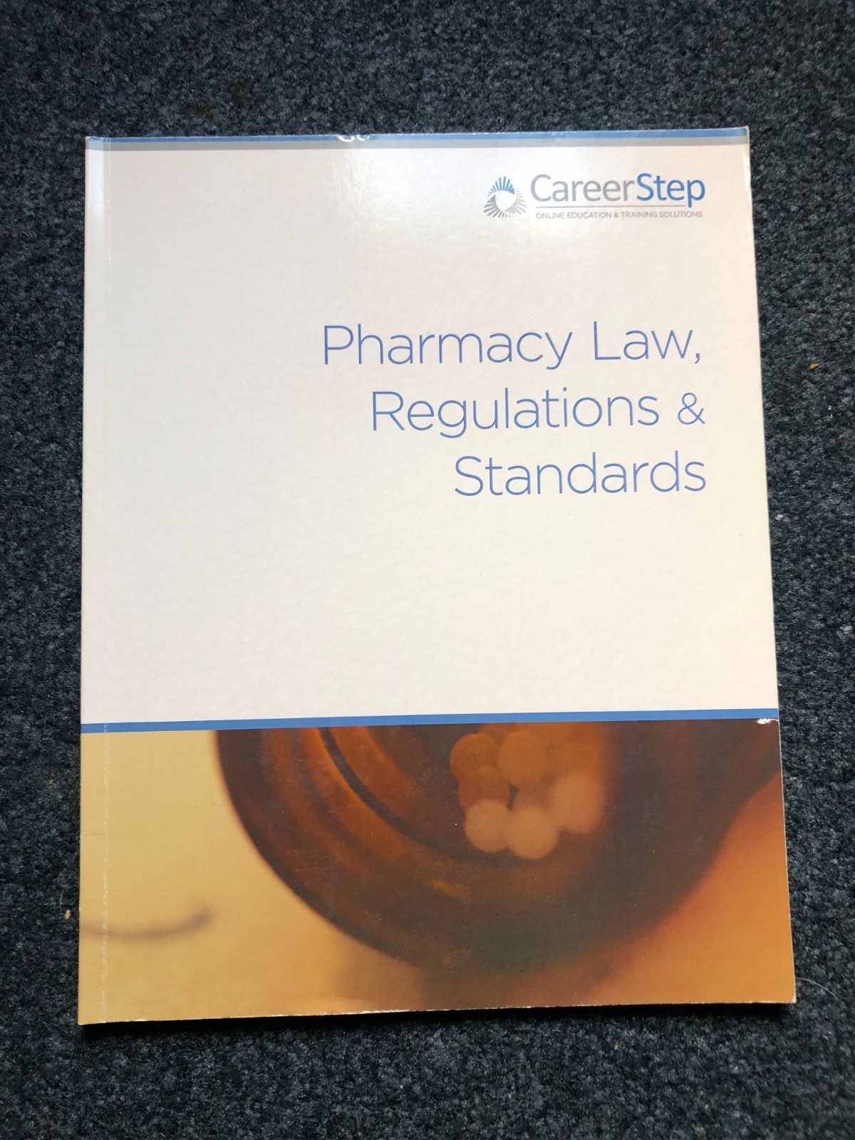 LOT OF 5 CAREER STEP PHARMACY PAPERBACK TEXT BOOKS –
