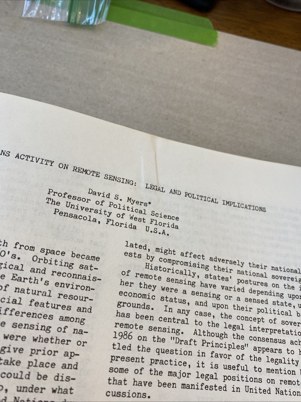 Proceedings of the 30th Colloquium on the Law of Outer Space 1987 United Kingdom