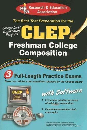 CLEP Freshman College Composition: The Best Test Prep for the CLEP [With CDROM]
