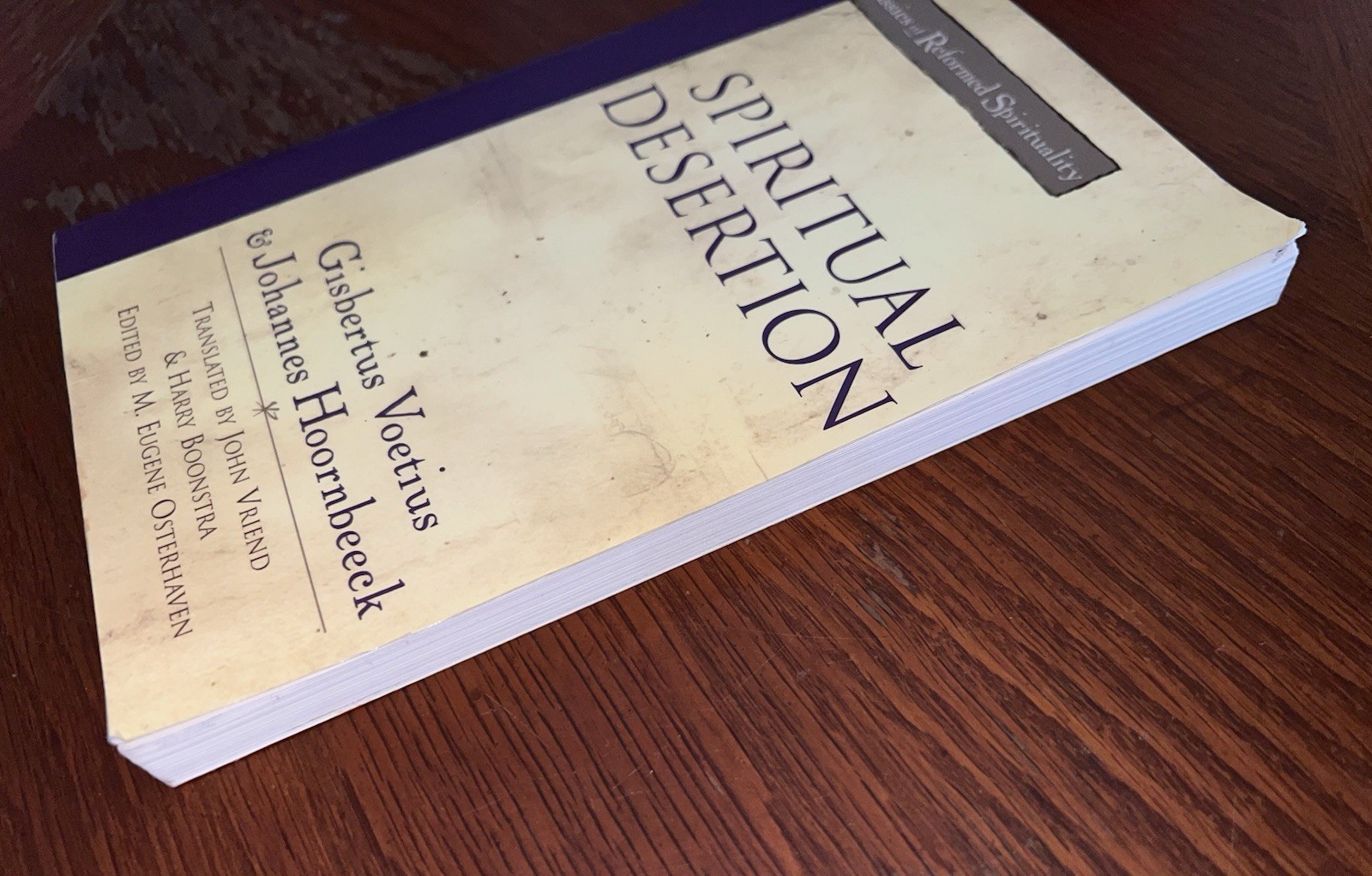 Theology Spiritual Desertion Reformed Classics Voetius Hoornbeeck BAKER Academic