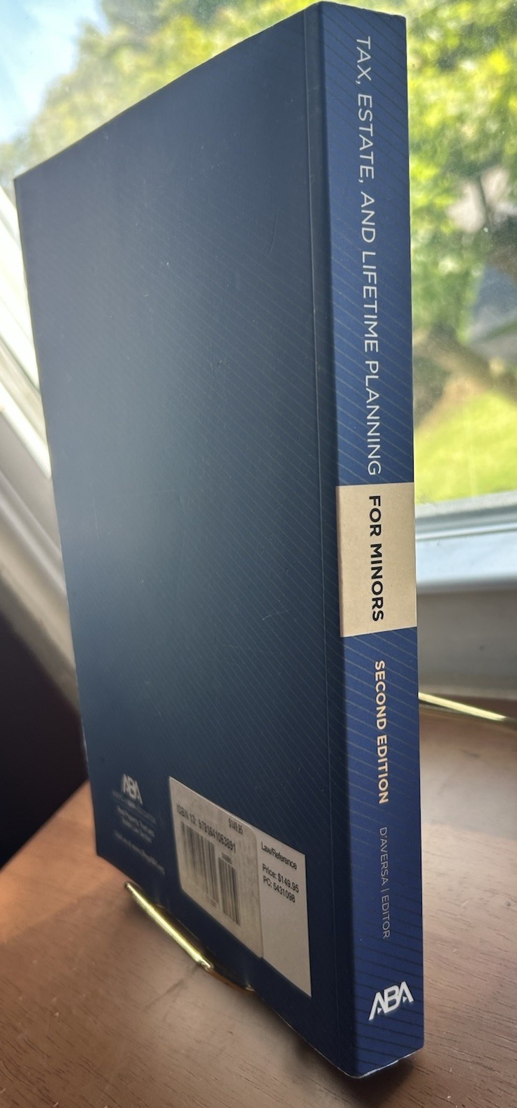 Tax Estate and Lifetime Planning for Minors 2nd Ed ABA Carmina D’Aversa