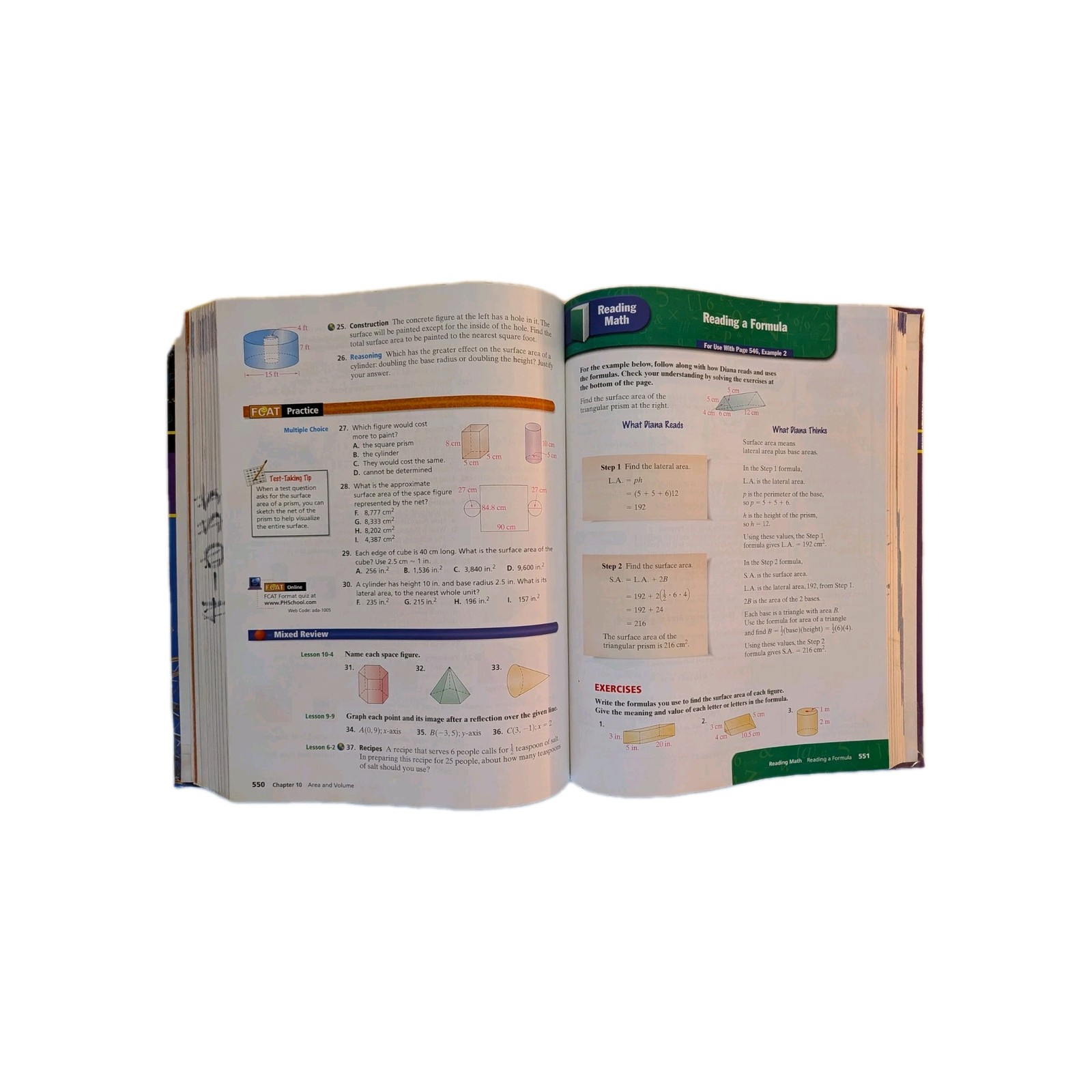 Prentice Hall Mathematics FLORIDA Pre-Algebra Student Textbook, 2004