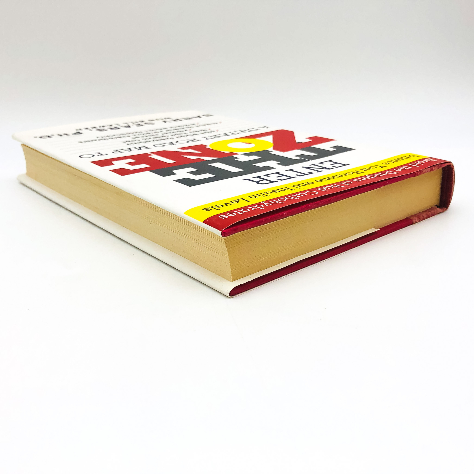 Enter The Zone Hardcover Barry Sears PHD 1995 Nutrition Health Calories Dieting