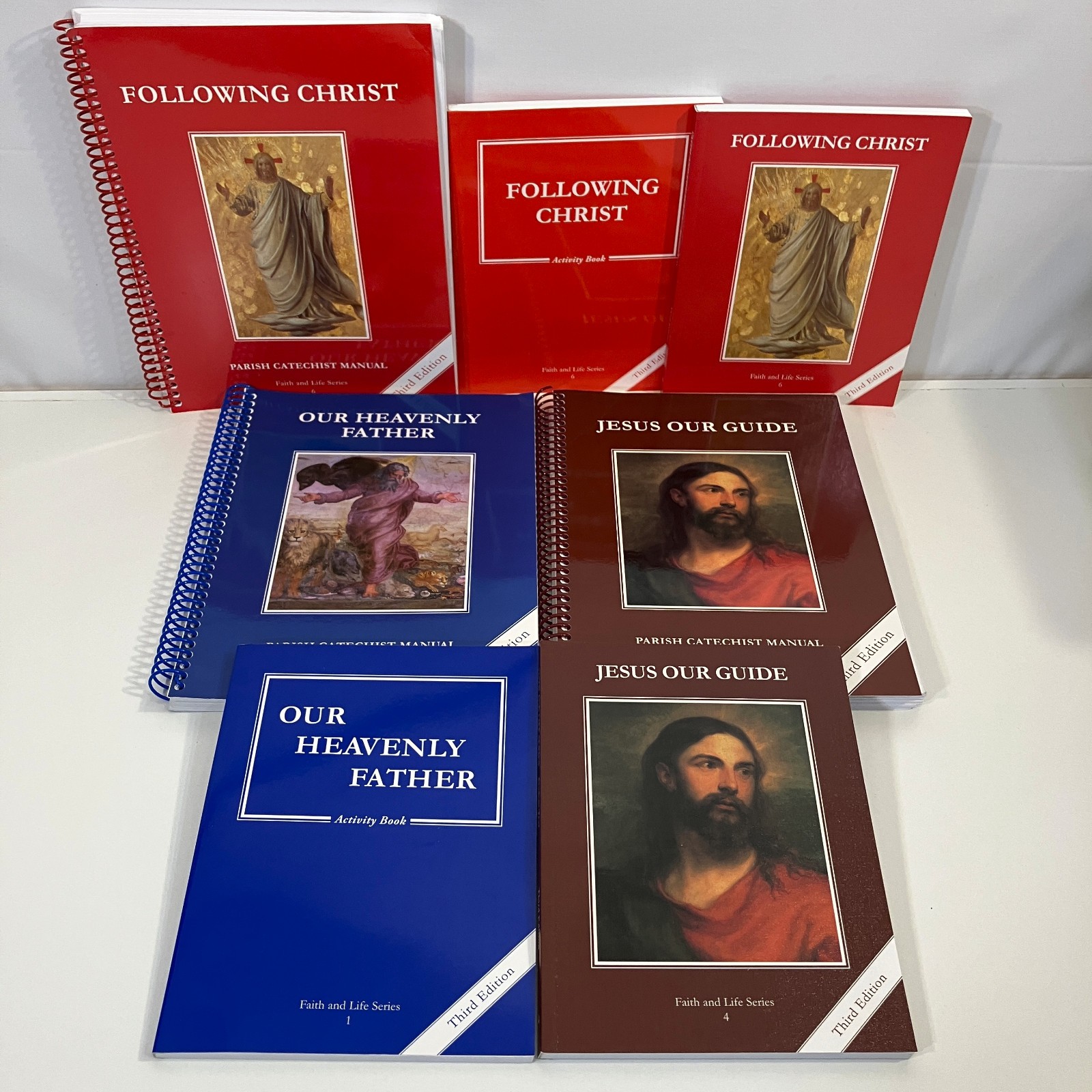 Faith and Life Series Third Edition 7 Book Lot Catholic Education Theology TPB
