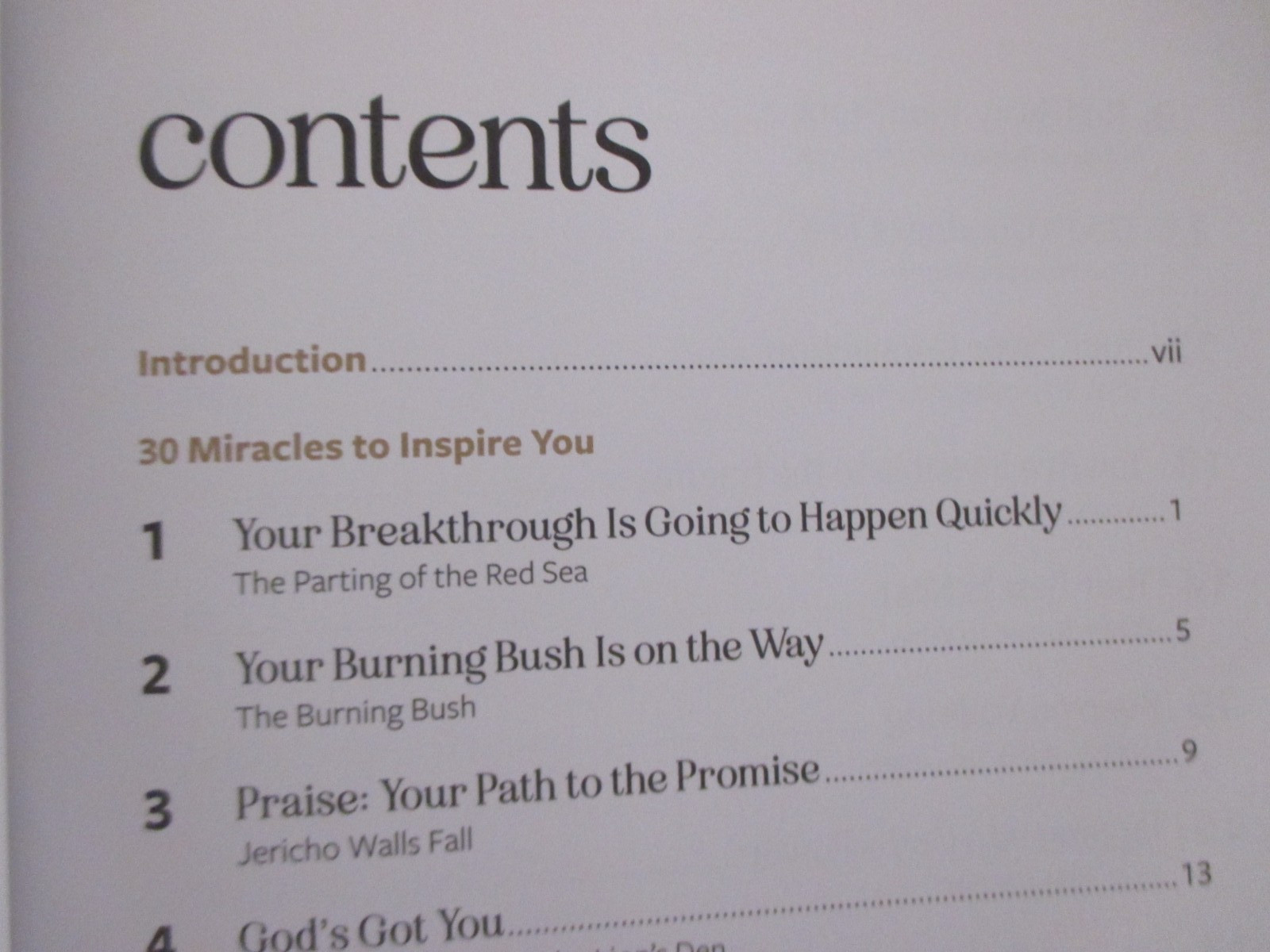 Miracles Happen Supernatural Breakthrough Book by Joel Osteen