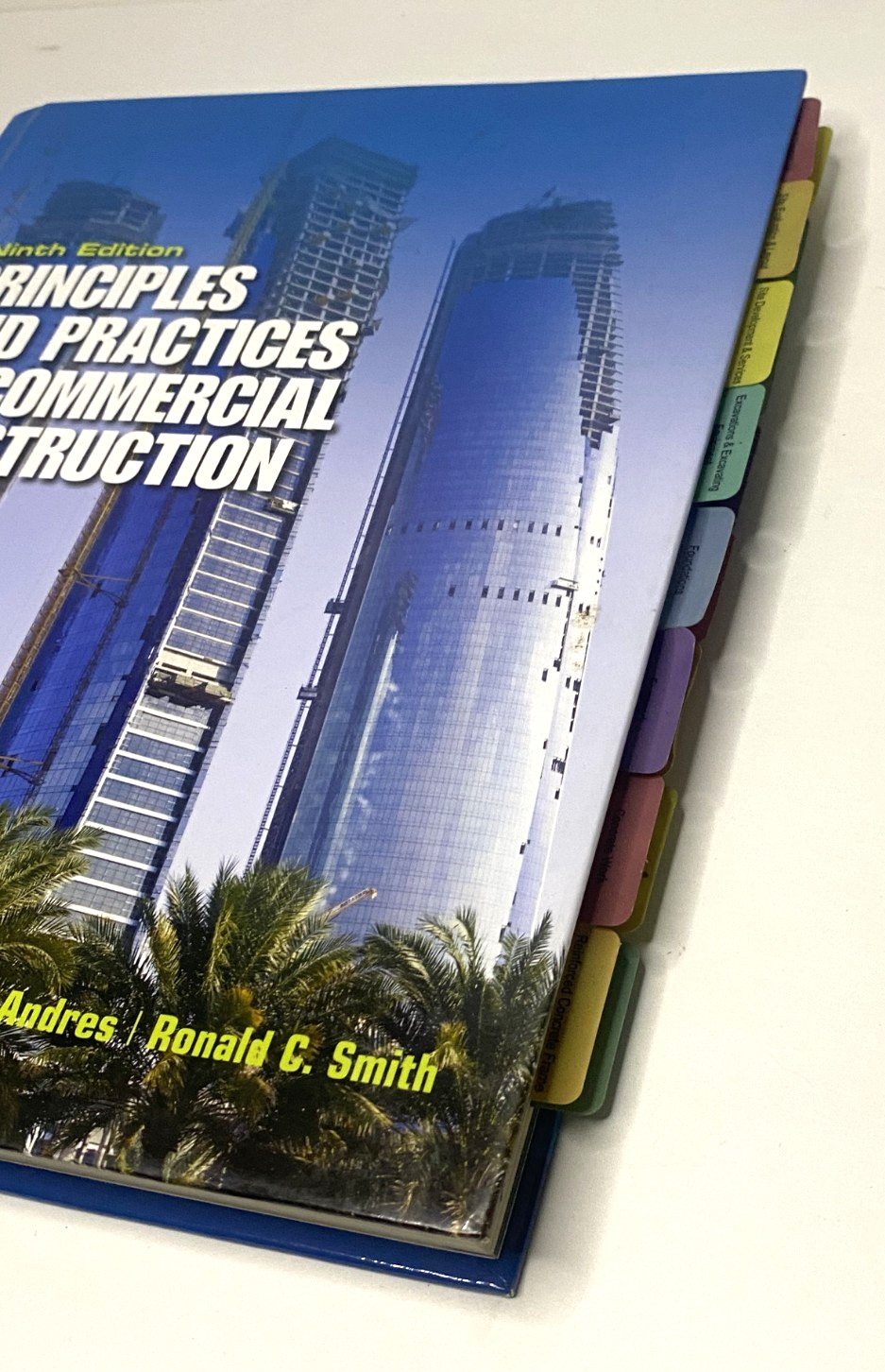 Principles and Practices of Commercial Construction 9th Ed Tabbed Textbook