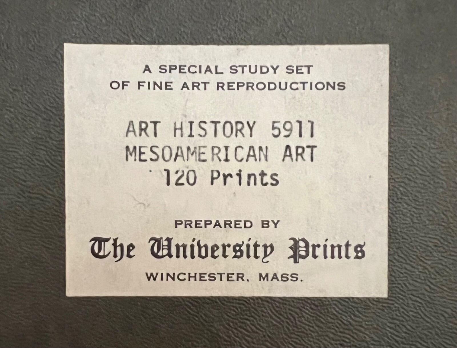 Special Study Set Fine Art Reproductions Mesoamerican Art – 120 Prints 8×5.5 in