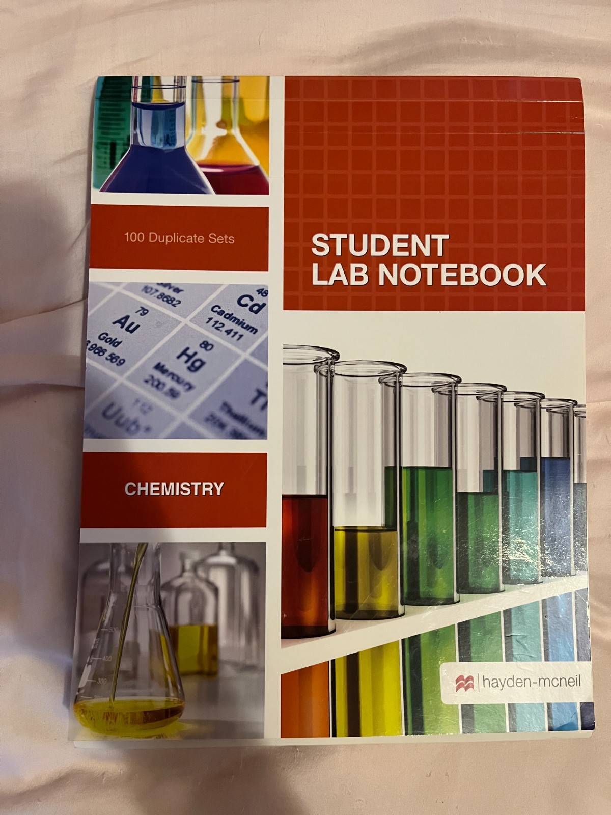Books: Hayden Mcneil Chemistry Student Lab Notebook 94 Duplicate sets