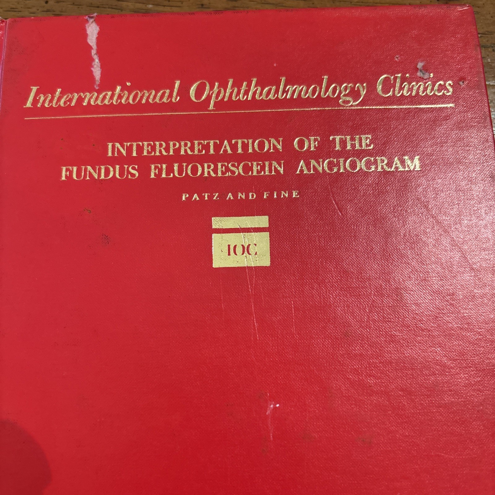 INTL Ophthalmology Clinics Books 11 Volumes 1977-1980 Red w/Gold Trim HC Vintage