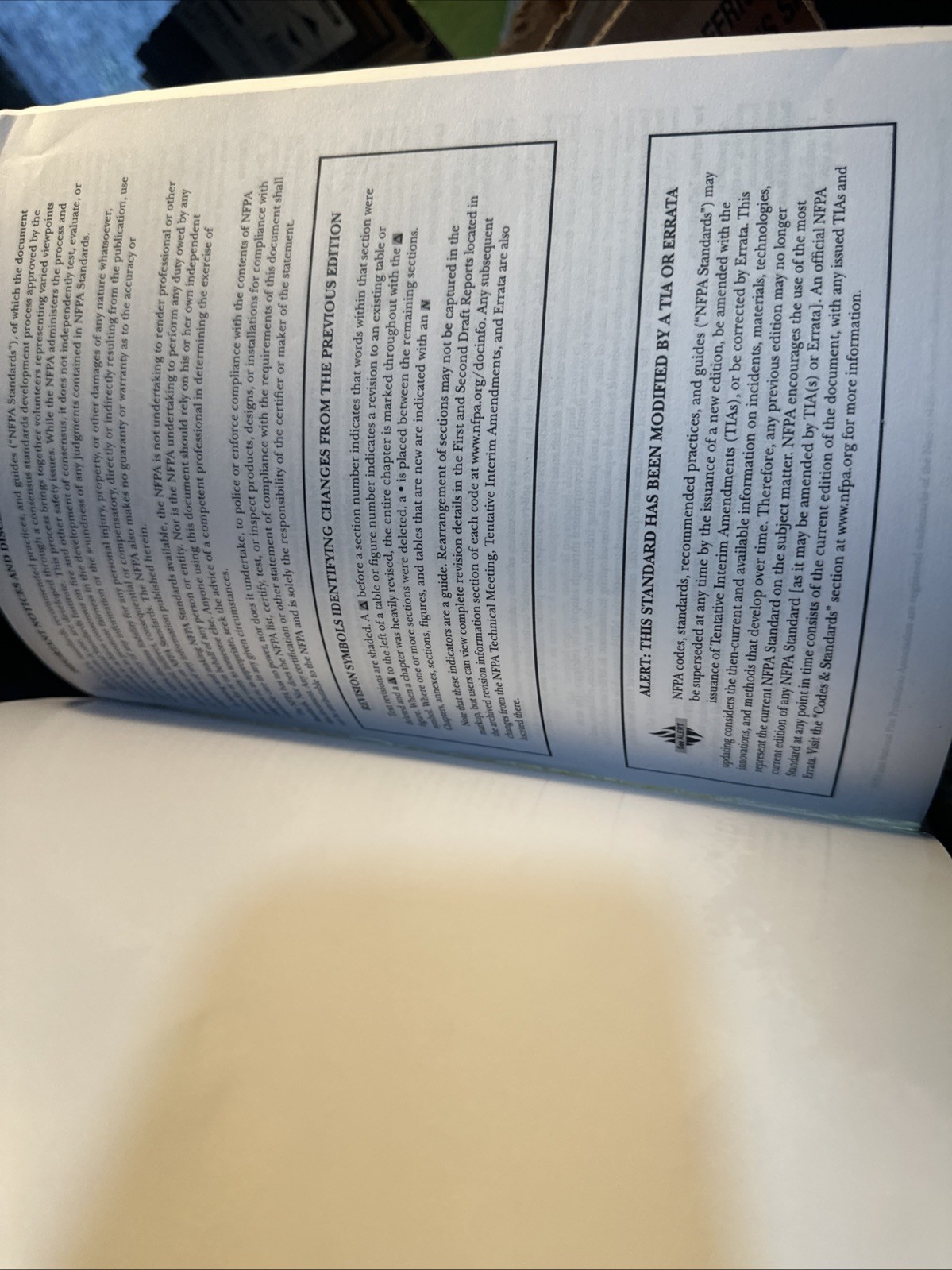 New NFPA 99 Health Care Facilties Code 2024 Edition Paperback Edition
