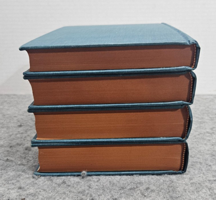 The World of Mathematics Volumes 1-4 by James R. Newman 1956 Hardcover Vintage
