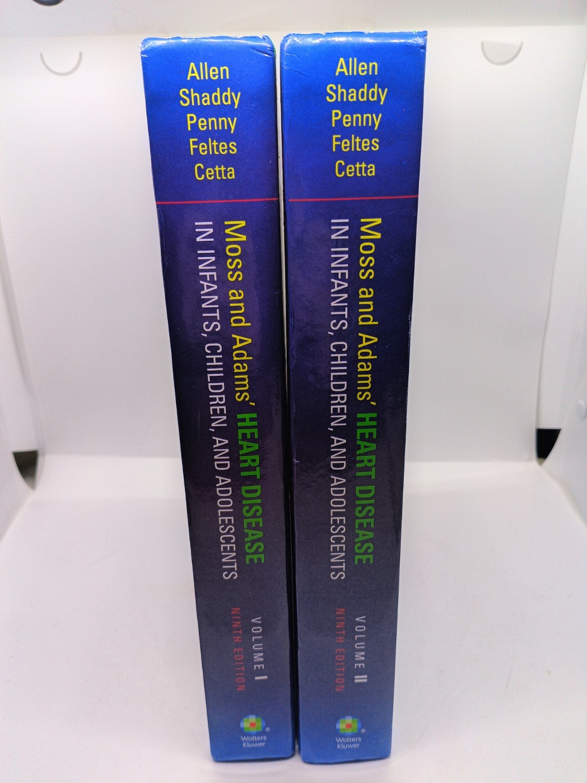 Moss and Adams’ Heart Disease Vol I & Vol II Set 9th Edition (2016) Wolters Kl..