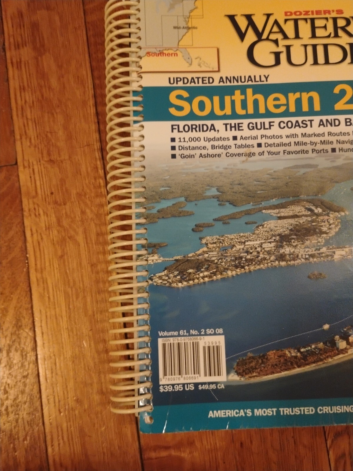 Waterway Guide Southern 2008 by Dozier Media Group (2007, Spiral)