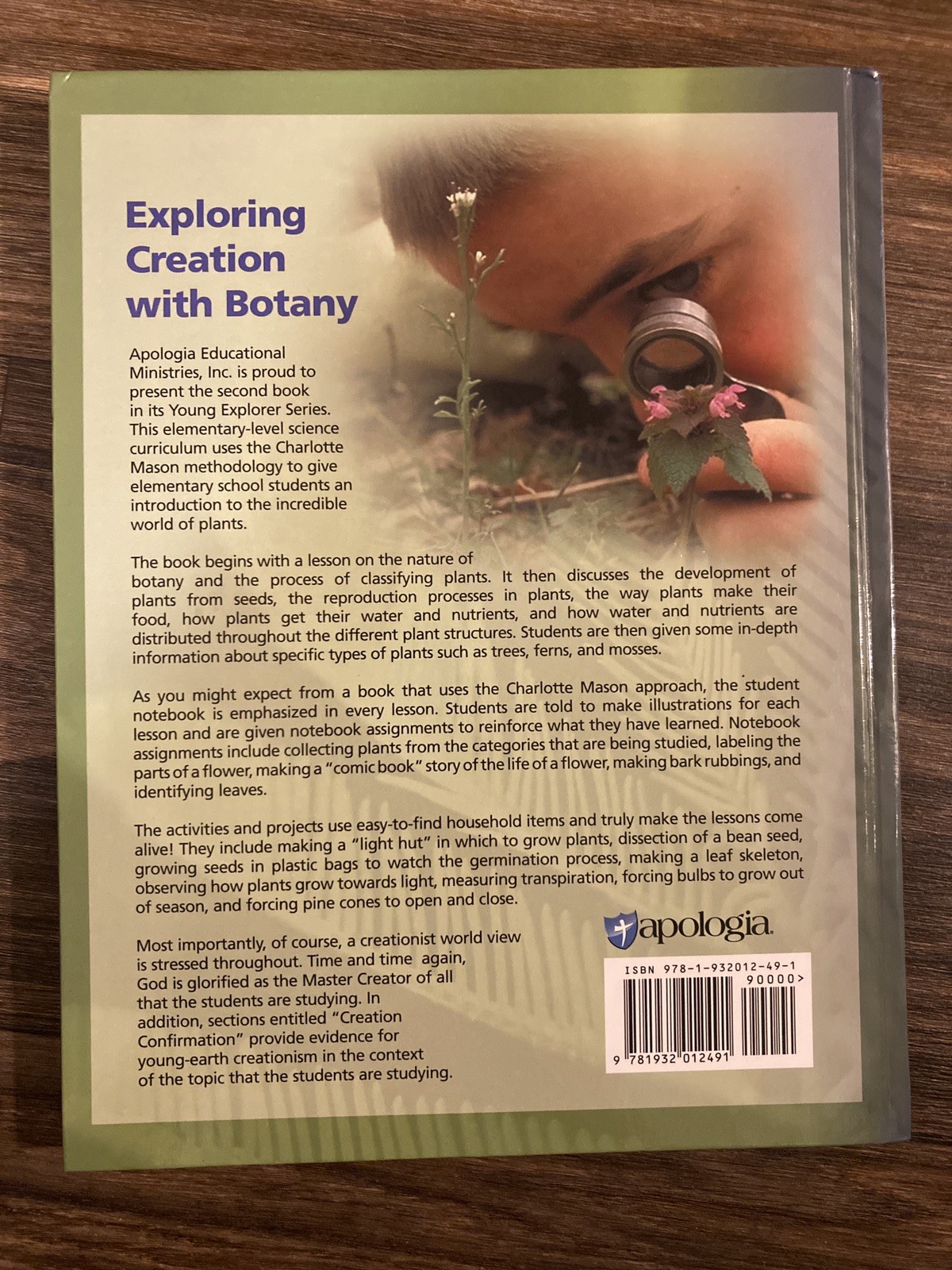Apologia Exploring Creation with Botany Young Explorer Series Jeannie Fulbright