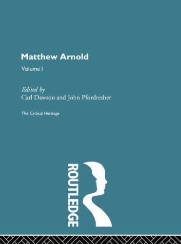 Matthew Arnold : The Critical Heritage, Prose Writings, Paperback by Dawson, …