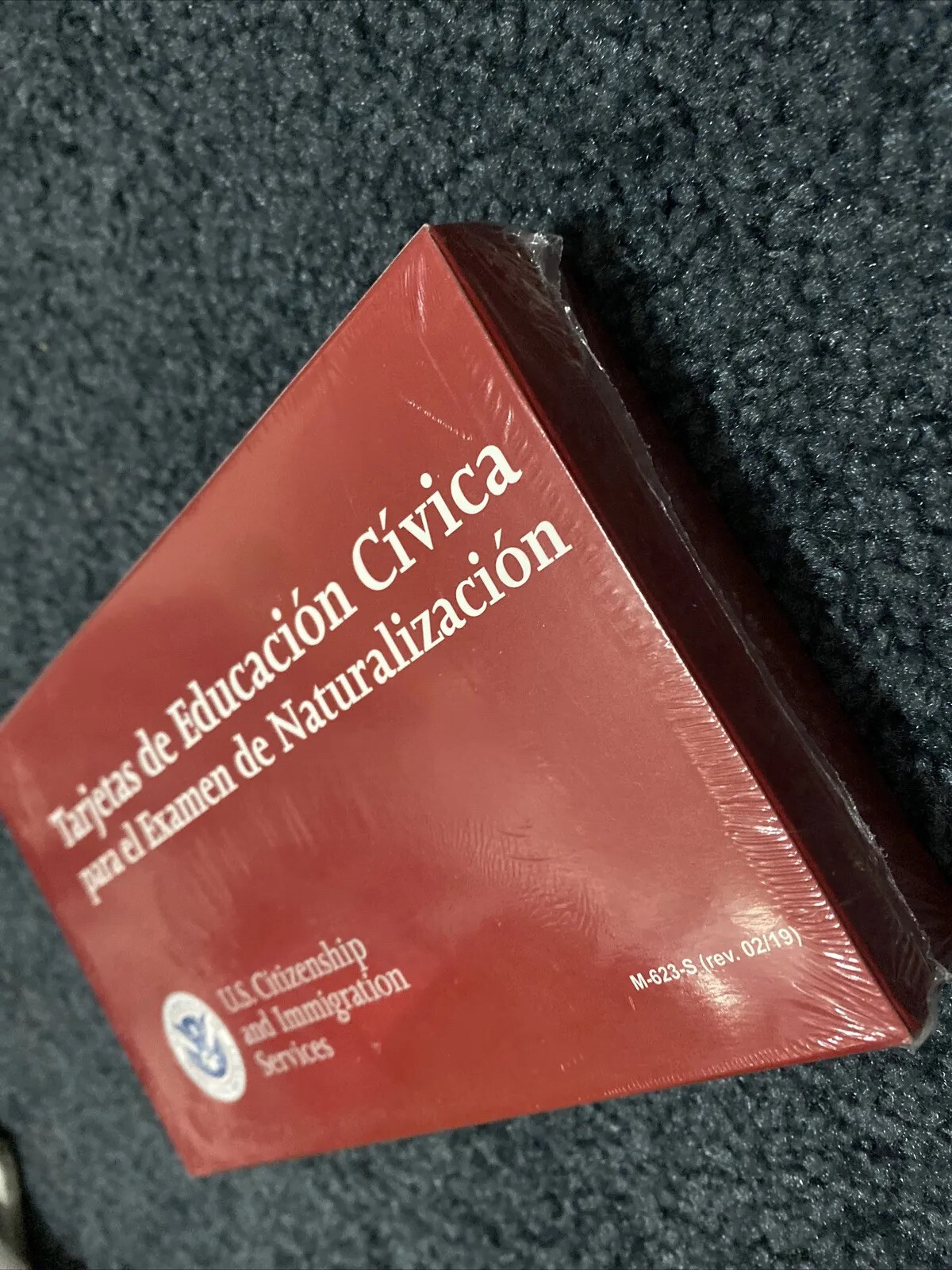 Civics Flash Cards Spanish Language For Naturalization Test M-623/02/19, New