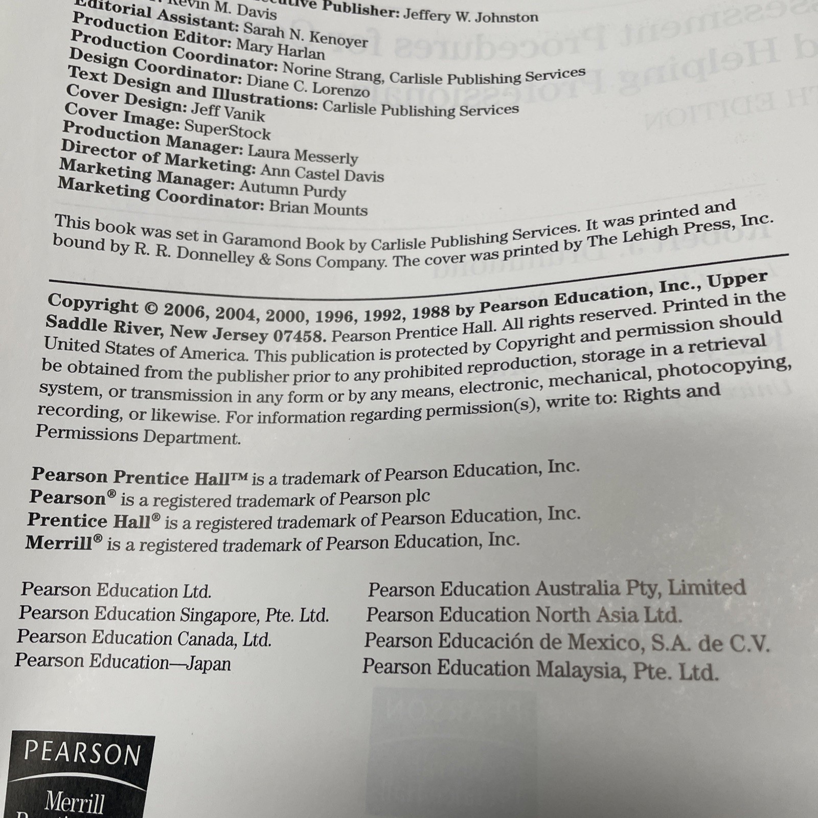 Assessment Procedures for Counselors and Helping Professionals by Drummond