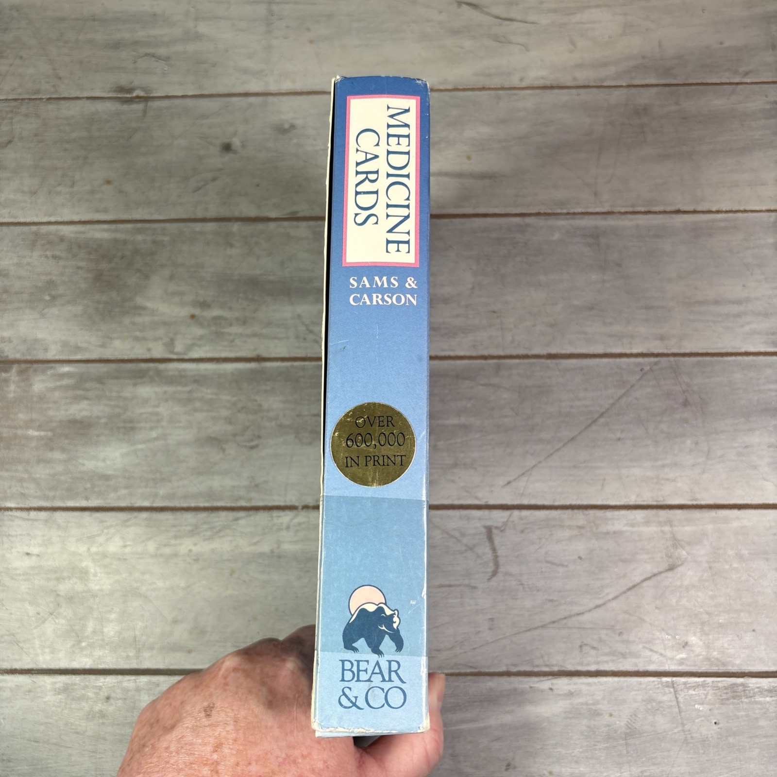 Medicine Cards Book & Card Deck SET by David Carson and Jamie Sams Revised 1988