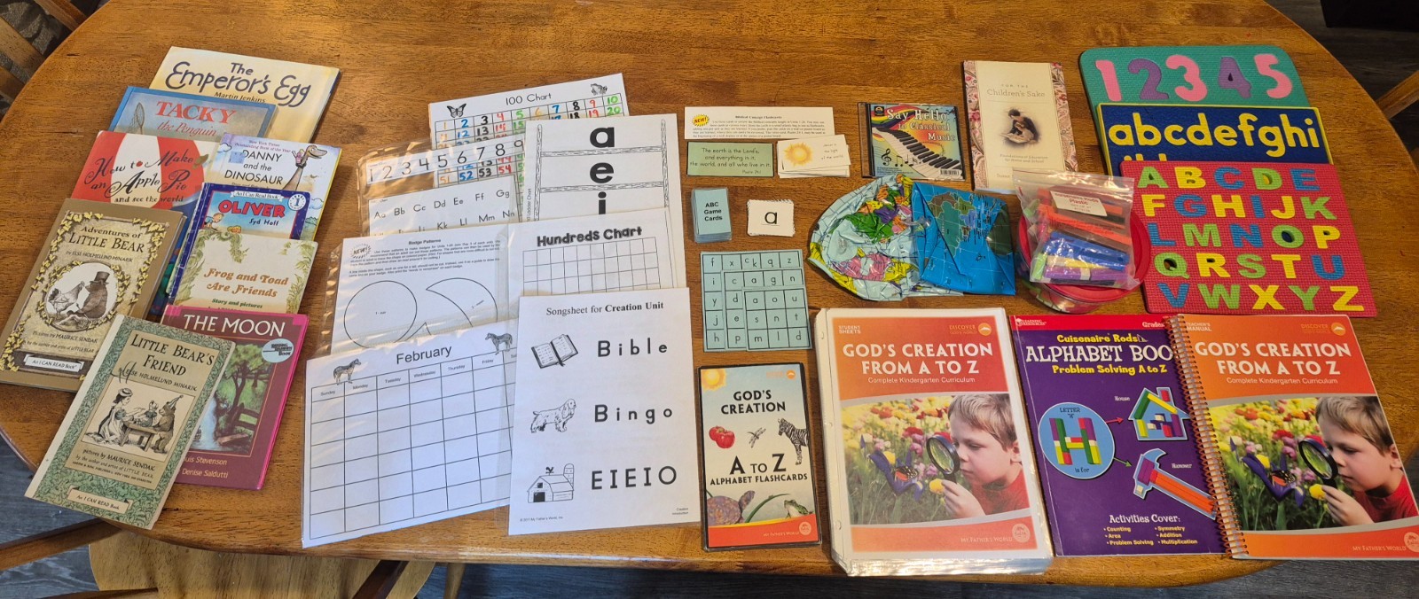 God’s Creation From A to Z Kindergarten Curriculum My Father’s World