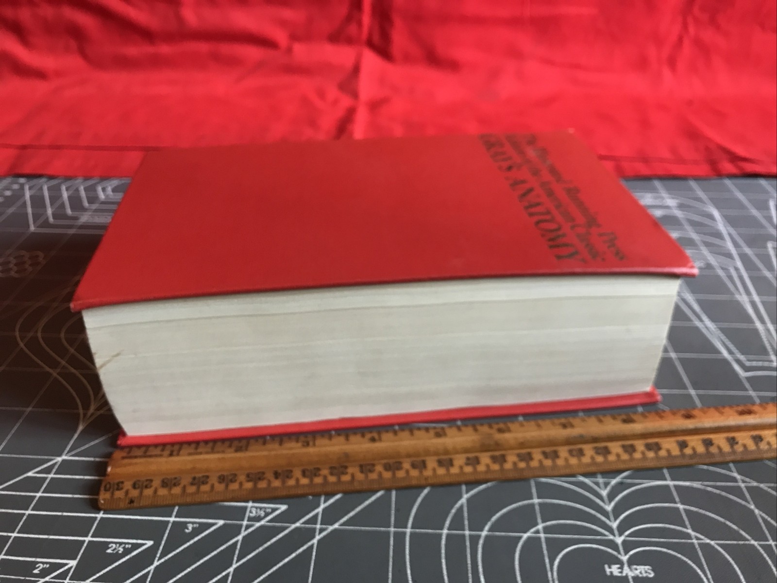 Vintage 1974 Gray’s Anatomy The Illustrated Running Press Edition Hardcover Book