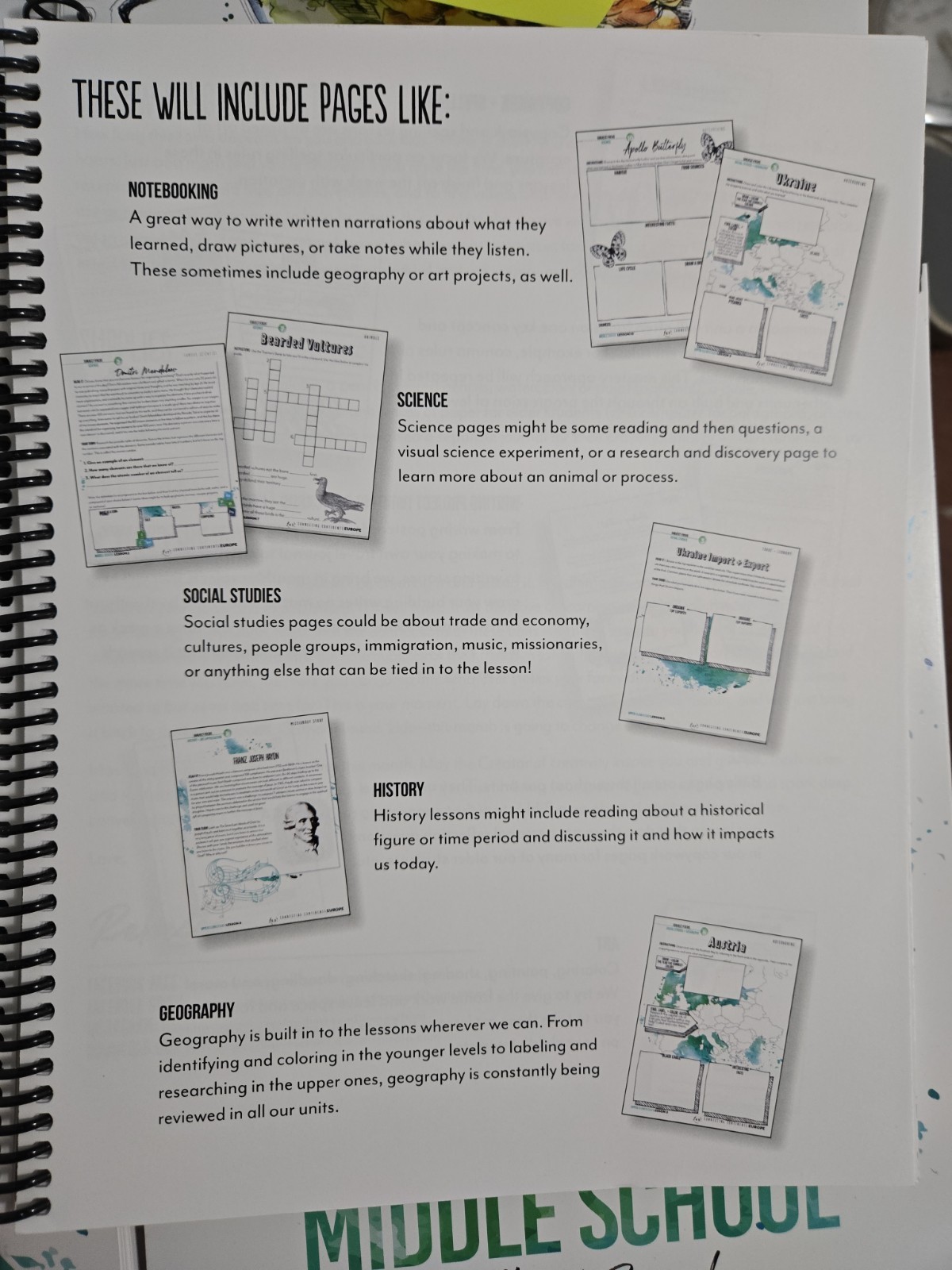 Gather Round Europe Unit 4 Books Teacher, High School, Middle School & Recipes
