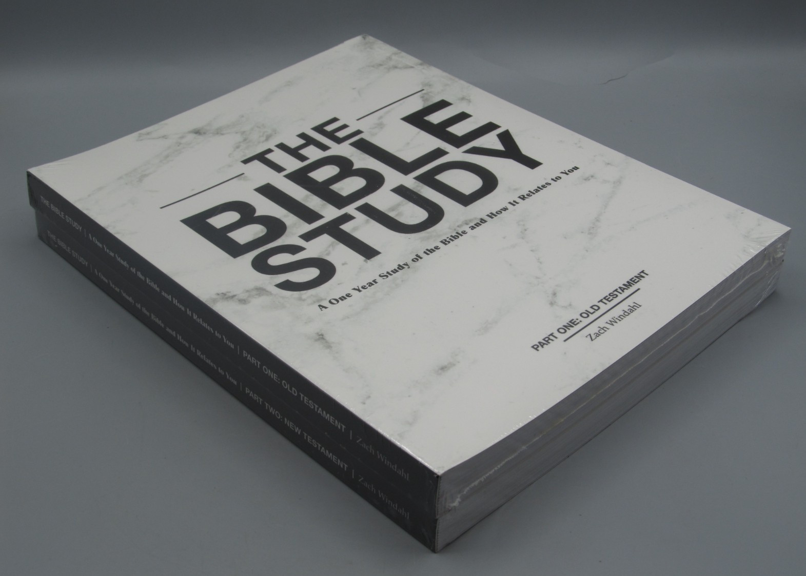 The Bible Study Zach Windahl Part One & Two New & Old Testament Sealed Book Set