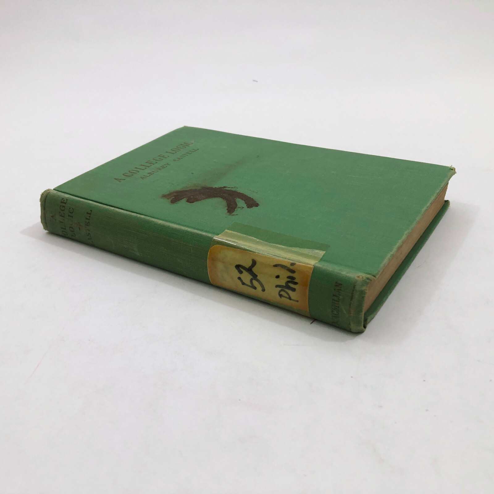 A College Logic Alburey Castell 15th Printing 392 Pages 1950
