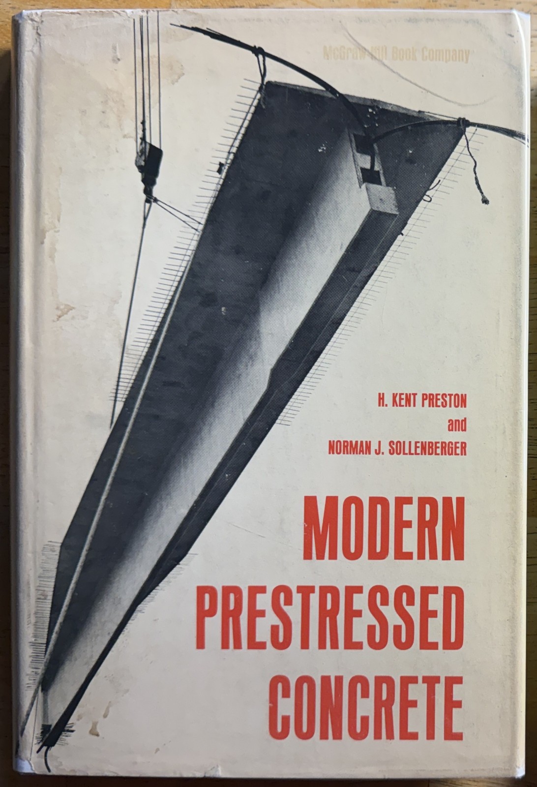 Modern Prestressed Concrete (1967) & Design of Prestressed Concrete (1976) 2 Bks