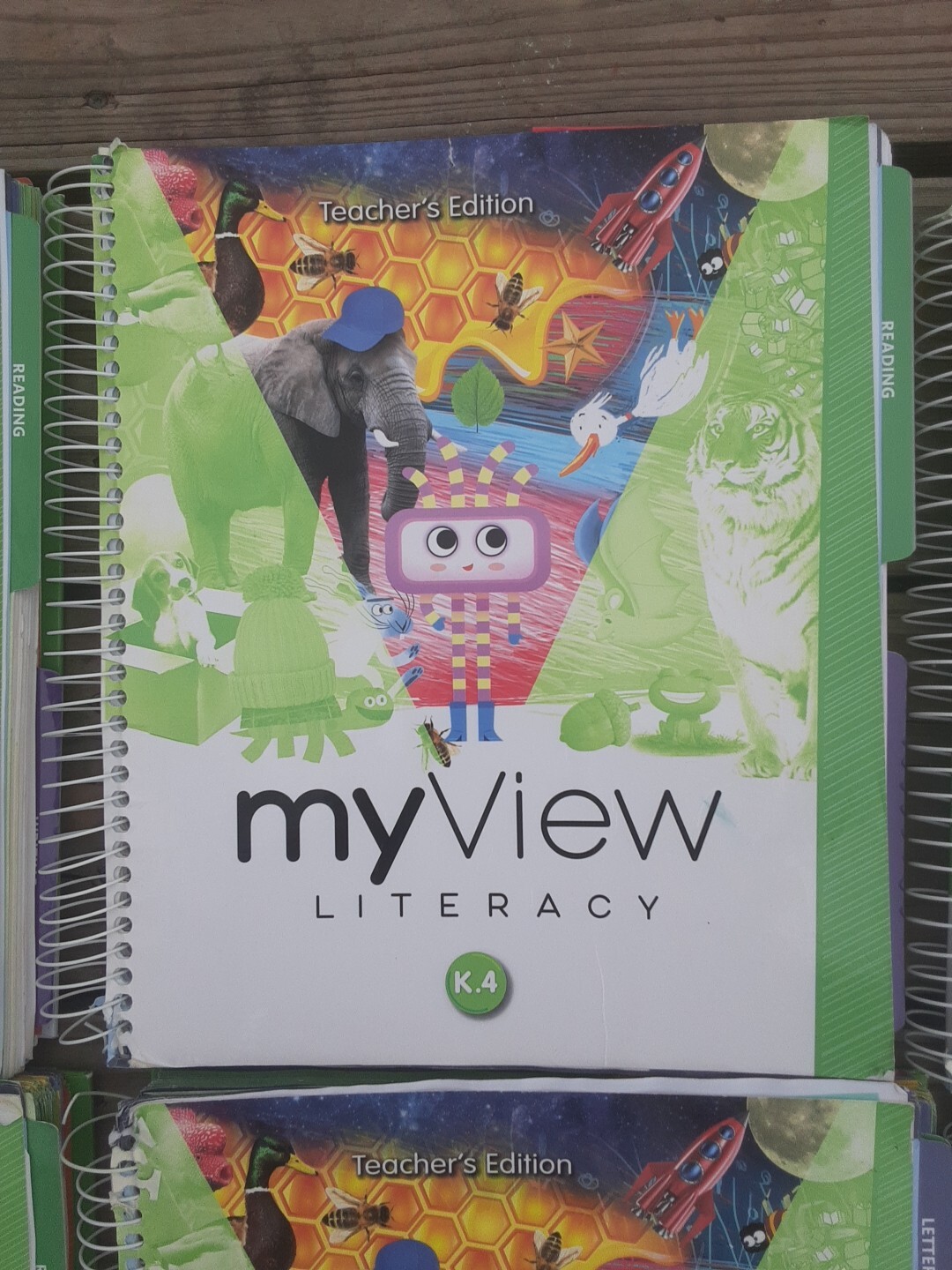SAVVAS My View Literacy Gr K-Set of 5 Teacher’s Ed K.1,K.2,K.3, K.4, K.5 & more.