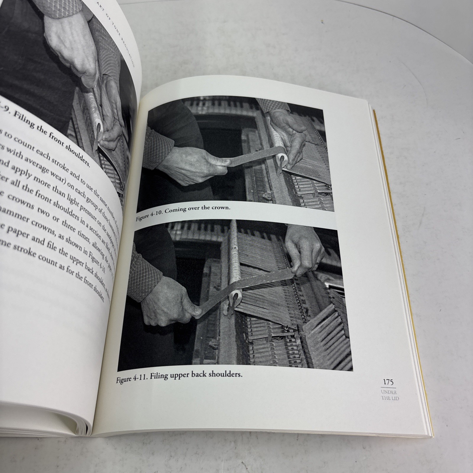 Under The Lid: The Art & Craft Of The Concert Piano Technician by Brady