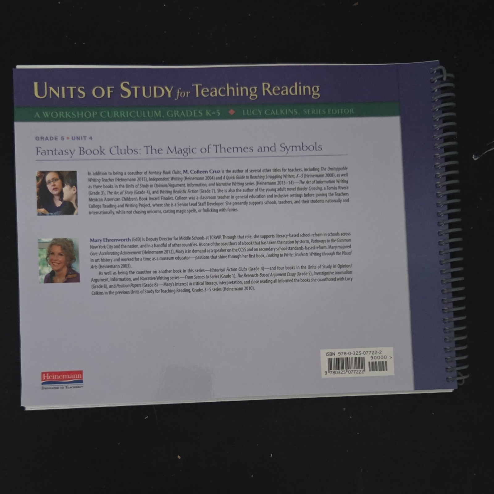 Lucy Calkins Units of Study Reading Grade 5 Complete Set Heinemann Homeschool