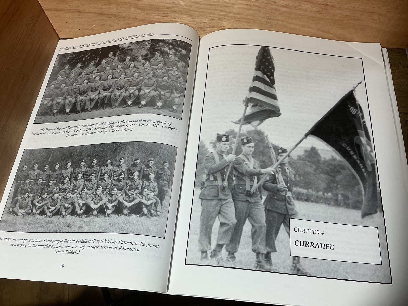 Ramsbury at War Wiltshire Roger Day Band of Brothers 101st Airborne Division VGC