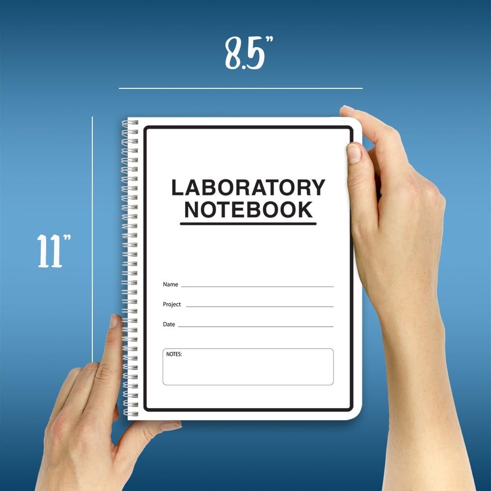 BookFactory Carbonless Lab Notebook/Laboratory Duplicator Book