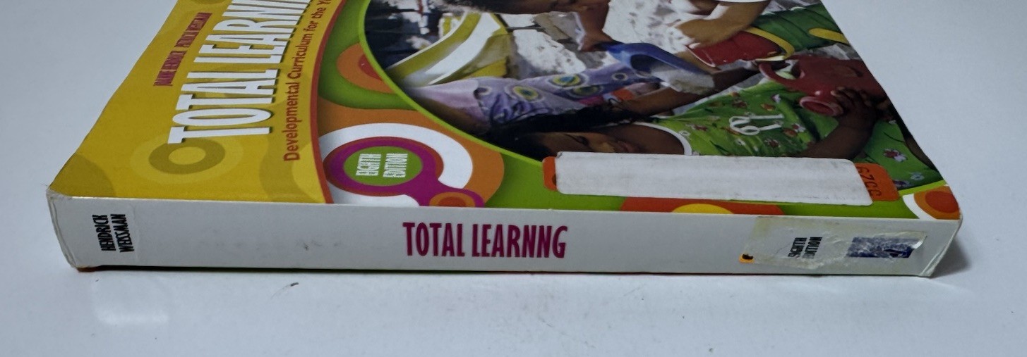 Total Learning Developmental Curriculum for the Young Child Patricia Weissm 2011