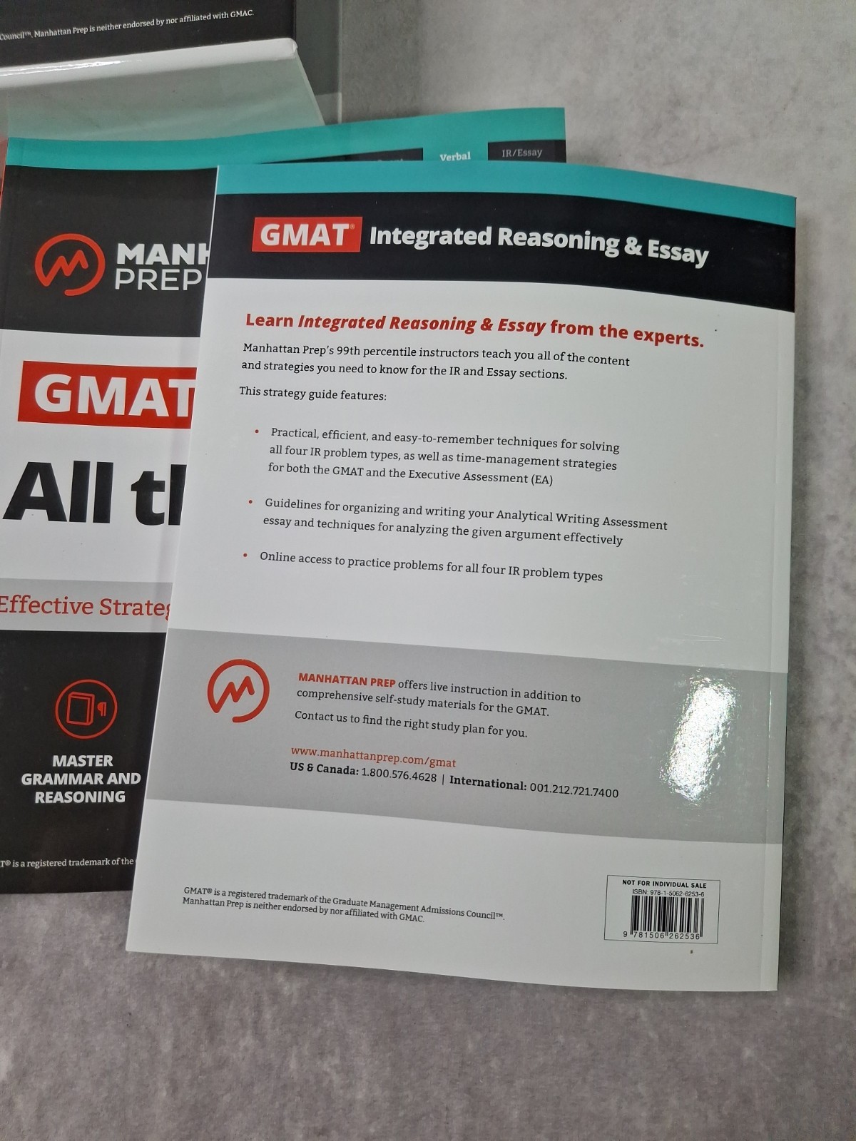 Manhattan Prep All The GMAT Strategy Guide Series (Quant, Verbal, IR/Essay)