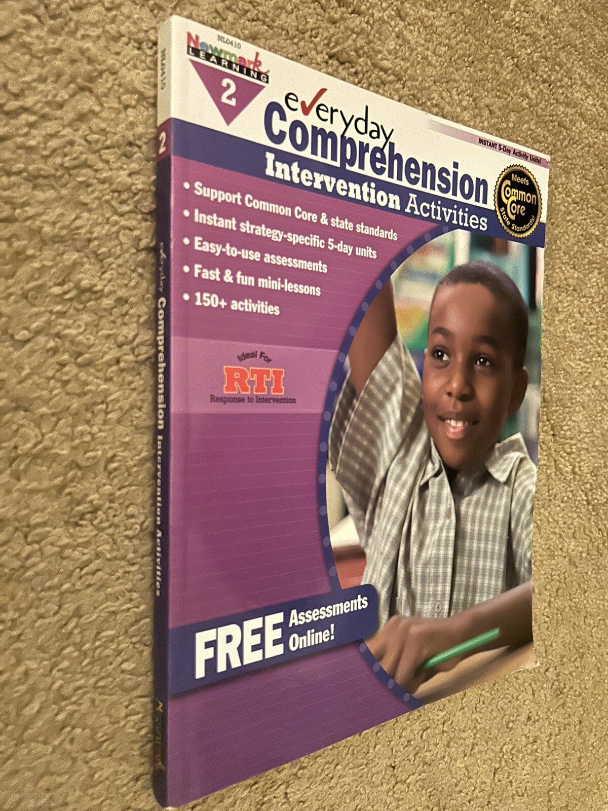 Newmark Learning Grade 2 Everyday Comprehension Intervention Activities Aid Book