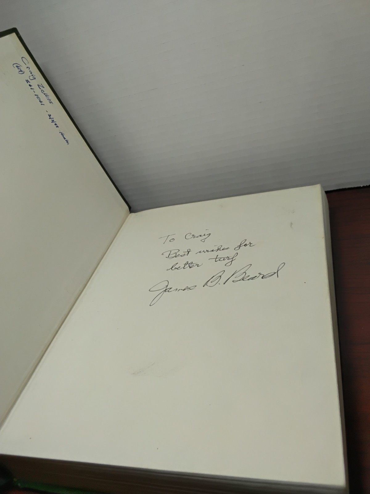 Turfgrass : Science and Culture By James B. Beard – 1973 Hardcover- SIGNED