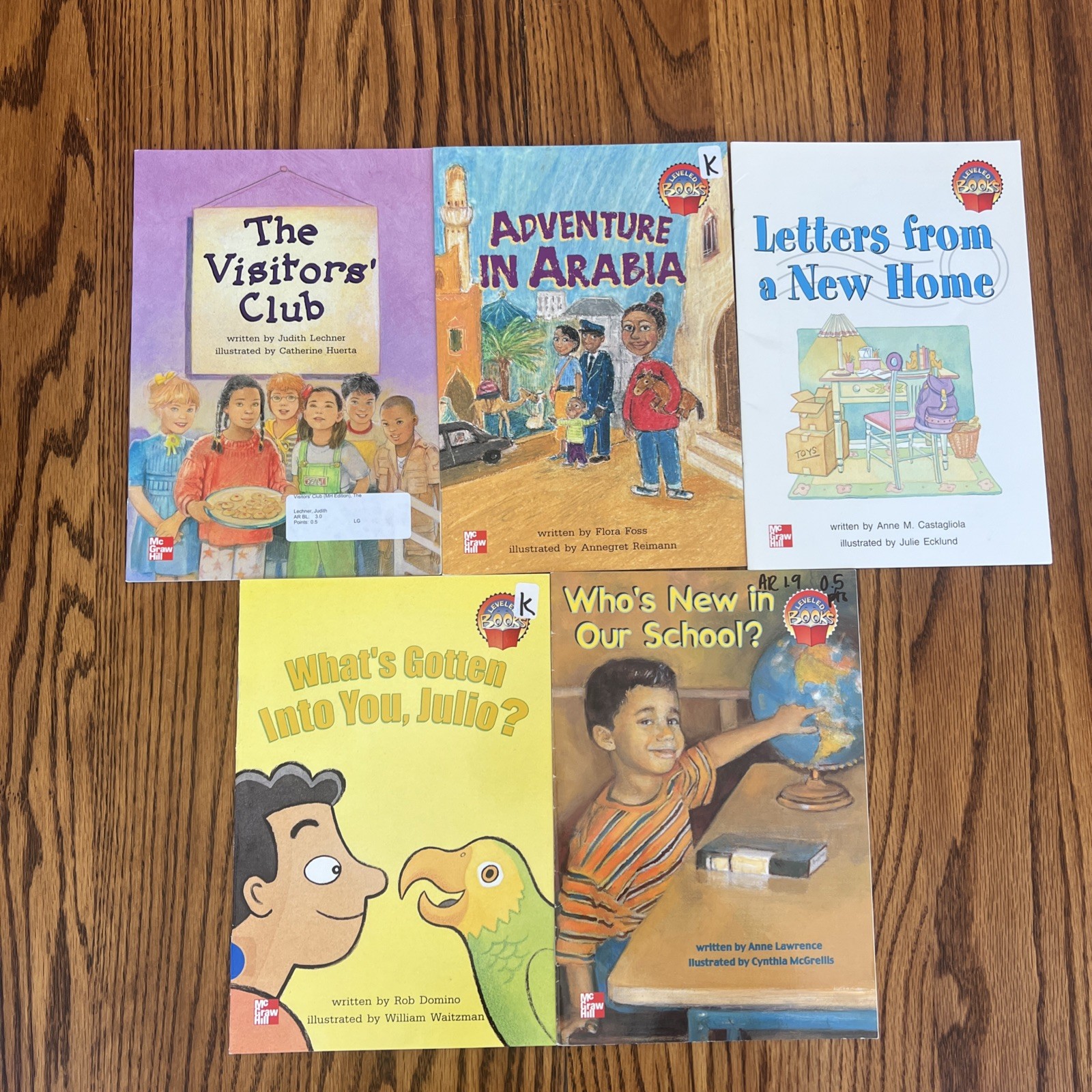 Lot Of 20 Titles Grade 2 Level Readers Classroom Homeschool Library McGraw-Hill